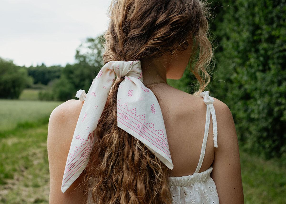 Sélection Céleste et les paillettes accessoires textile artisanaux